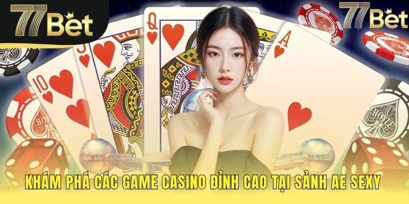 AE Sexy 77bet nổi bật với dàn dealer nữ bikini